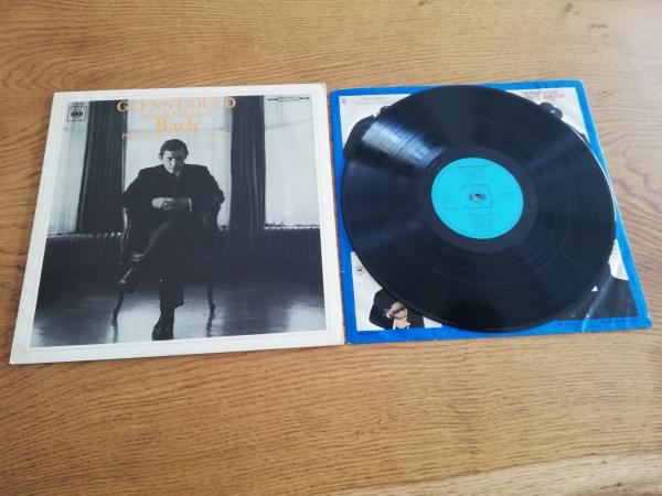 Glenn Gould Johann Sebastian Bach Partiten Nr. 2,4,5 für Klavier CBS 72522 Deutsche Pressung NM/VG+